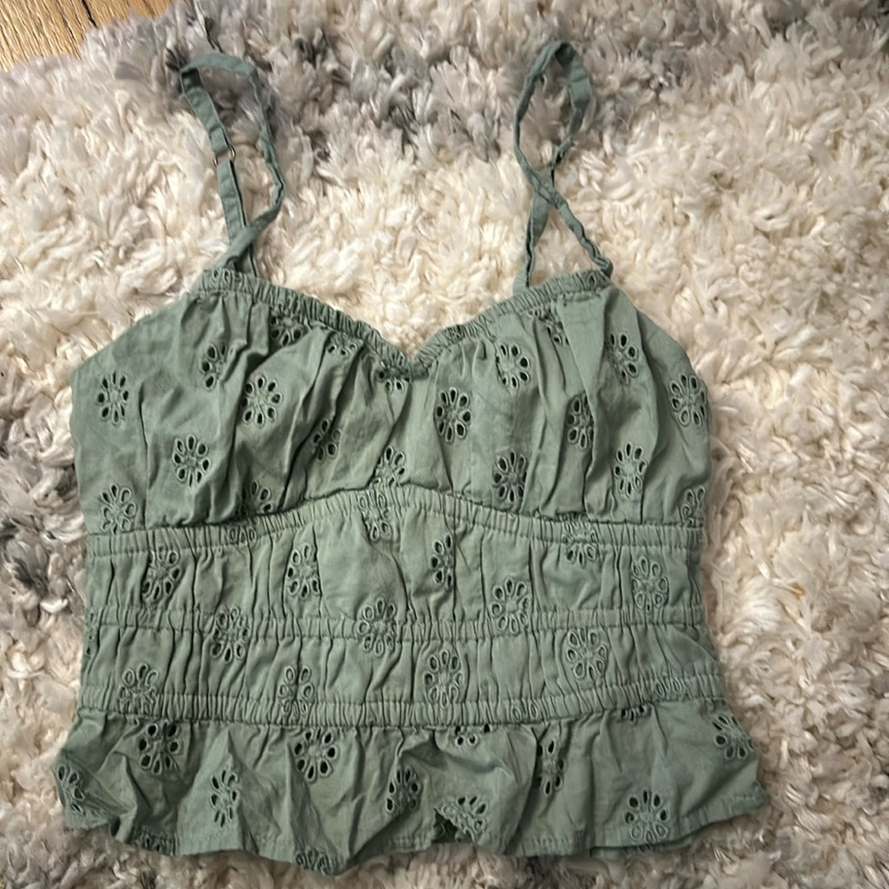 Hollister cropped tank xxs
